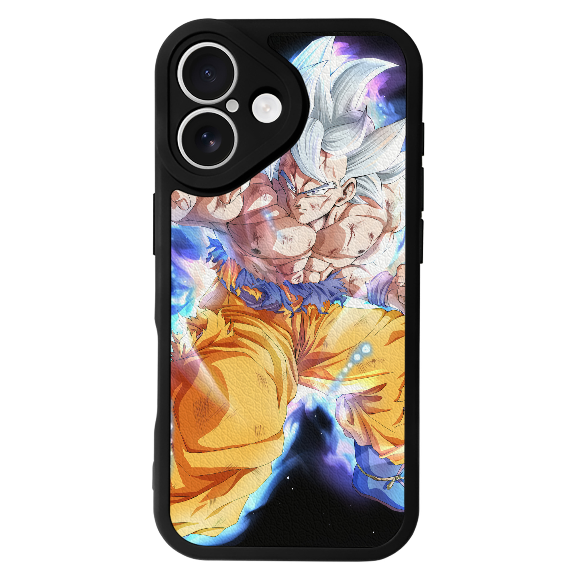 （画像用） ドラゴンボール DRAGON BALL 【iPhone 16シリーズ対応】シリコンスマホケース（レザー調） 材質：シリコン